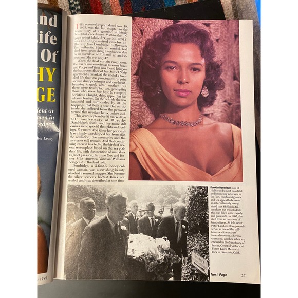 Ebony Magazine, December 1993, Michael Jordan Cover Feature Story - Picture 7 of 16